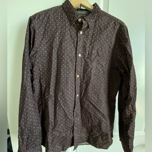 Men casual bottom down shirt